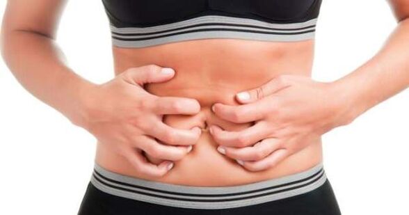 Bolest v břiše v důsledku přítomnosti parazitů ve střevech