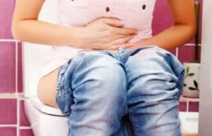 Průjem je příznakem přítomnosti střevních parazitů u lidí